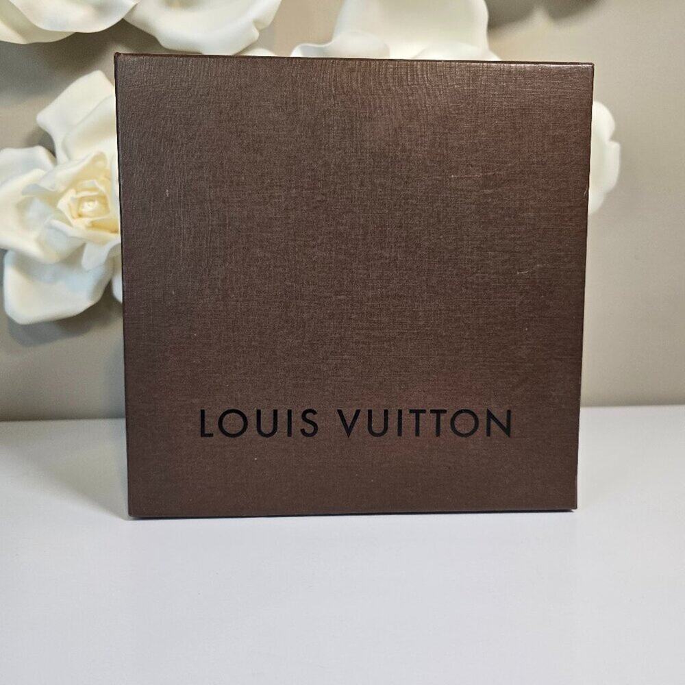 Louis Vuitton Hard Empty Square Brown Gift Box
